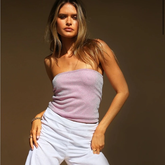 SNDYS HILTON TOP - PINK - Picture 1 of 10